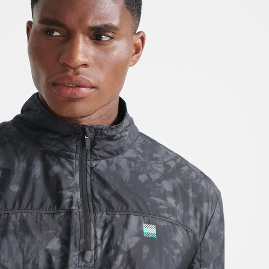 Superdry Ανδρικό Half-Zip Run Track Top